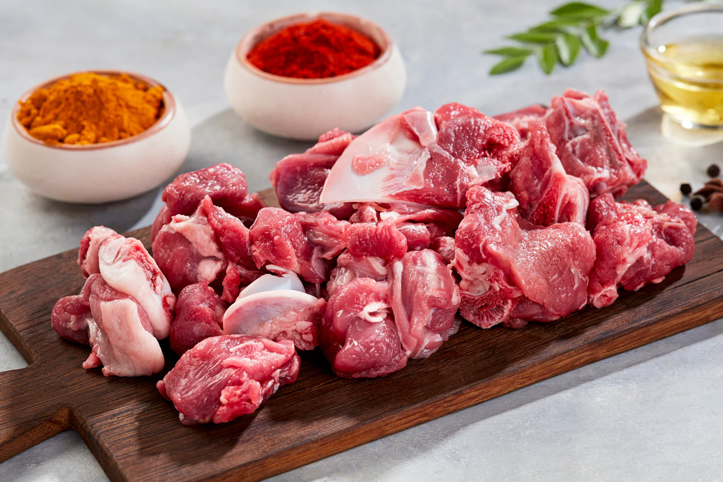 mengolah daging kambing