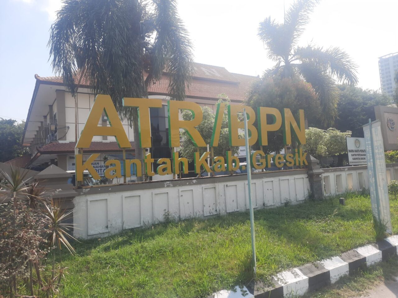 Kantor BPN ATR Kabupaten Gresik.