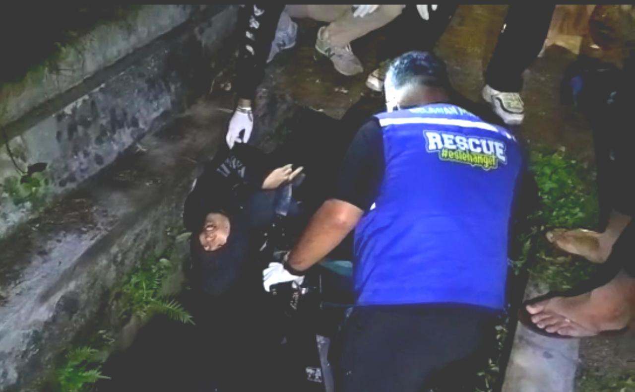 Kecelakaan di Buring Malang: Remaja Tewas Nyemplung Selokan