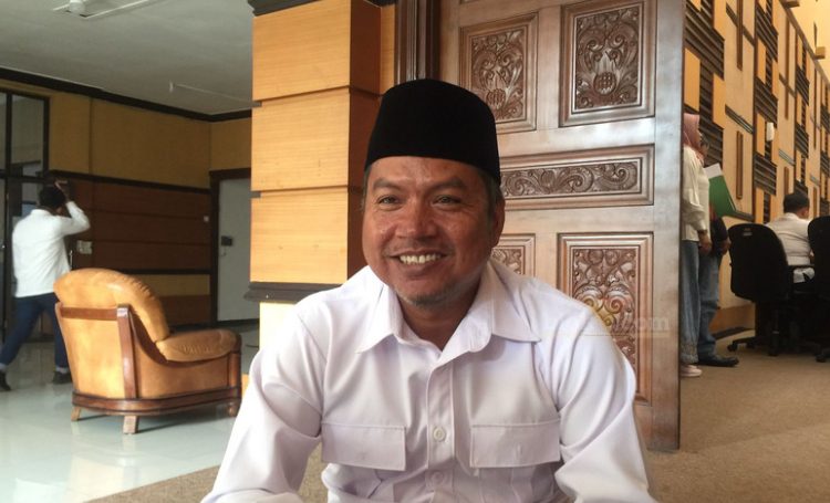 Anggota Komisi III DPRD Kabupaten Malang, Zia’ul Haq saat ditemui awakmedia.(blok-a.com/Putu Ayu Pratama S)