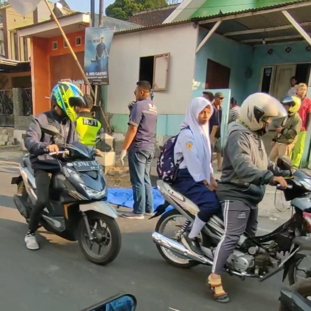 Kecelakaan Tunggal di Cemorokandang Kota Malang, Seorang Ibu Tewas di Lokasi