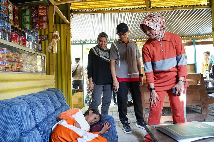 Pj Bupati Bojonegoro Adriyanto bersama Istri dengan didampingi Sekretaris Daerah Nurul Azizah,