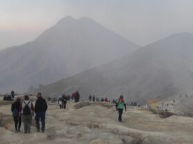 Pendakian Kawah Ijen Banyuwangi. (blok-a.com/Lionita)