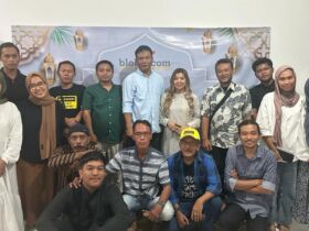 Halalbihalal keluarga besar blok-a.com, Rabu (17/4/2024).