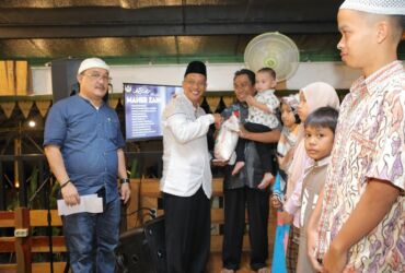 Bukber IWO Asahan - Batubara di PCR Cafe dan Resto Kisaran, Jumat (5/4/2024).