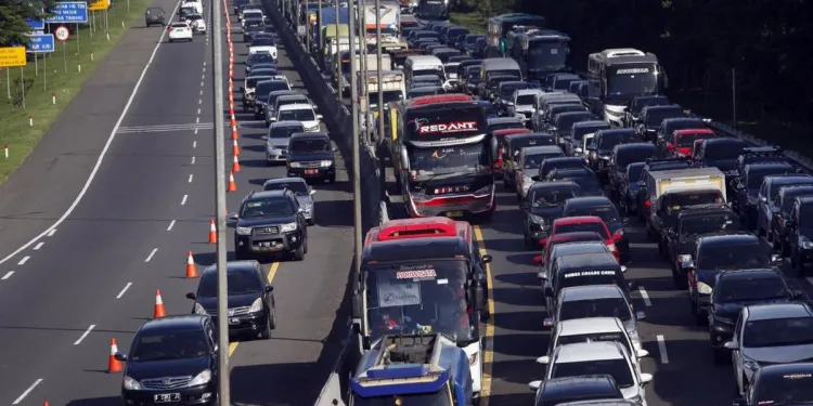 kemacetan lalu lintas saat mudik (dok.umsu.ac.id)
