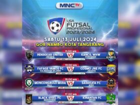 Liga Futsal Profesional 2023/2024 di MNCTV,