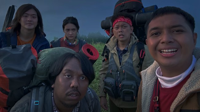 Tangkapan layar film horor komedi Sekawan Limo.