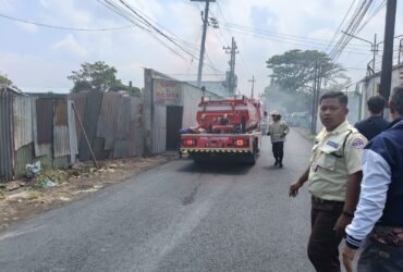 Gas Elpiji Bocor, Warung Bakso-Mie Ayam di Pakis Malang Terbakar
