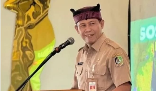 Plt Kadis PU CKPP Banyuwangi, Suyanto Waspo Tondo Wicaksono.(blok-a.com/kuryanto)