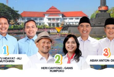 Ilustrasi Paslon di Pilkada Kota Malang 2024.(blok-a/Chofifah)