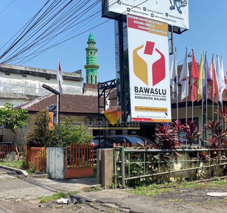 Ilustrasi Kantor Bawaslu Kabupaten Malang (blok-a.com/ Putu Ayu Pratama S)