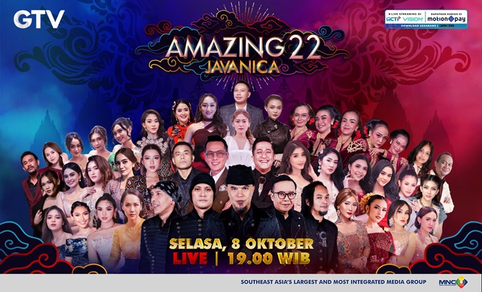 Malam perayaan Amazing Javanica 22.