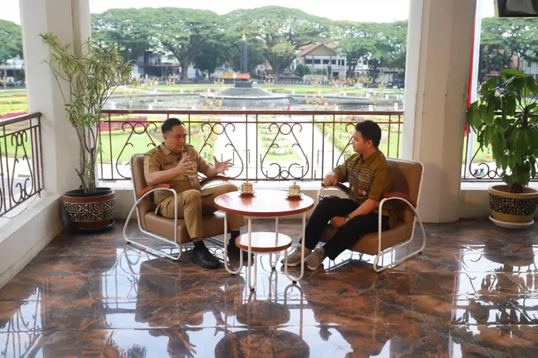 Talkshow Gempur Rokok Ilegal di Balai Kota Malang