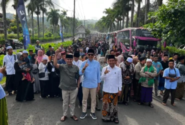 Paslon WALI berangkatkan ribuan masyarakat Kedungkandang ziarah Wali Limo (Dokumentasi / Istimewa)