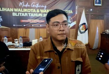 Ketua KPU Kota Blitar, Rangga Bisma Aditya. (blok-a.com/Fajar)