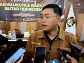 Ketua Komisi Pemilihan Umum (KPU) Kota Blitar Rangga Bisma Aditya.(blok-a.com/Fajar)