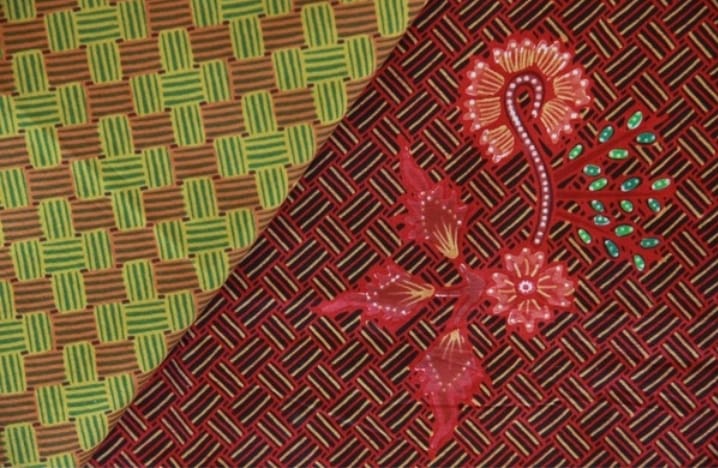 Motif batik Gajah Oling khas Banyuwangi.
