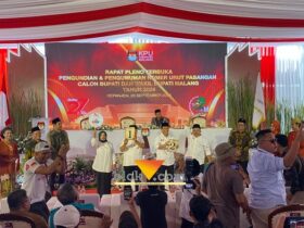 Dua Pasangan Calon Bupati dan Wakil Bupati Malang di Pilkada 2024. (blok-a.com/Putu Ayu Pratama S)