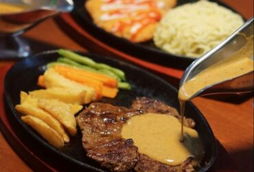 Menu steak di Fla Hotplate, Sudimoro, Kota Malang (dok. Google review)