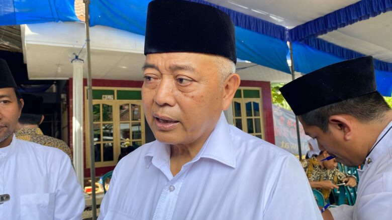 Cabup Malang nomor urut 1, Sanusi saat ditemui awakmedia (blok-a.com/ Putu Ayu Pratama S)