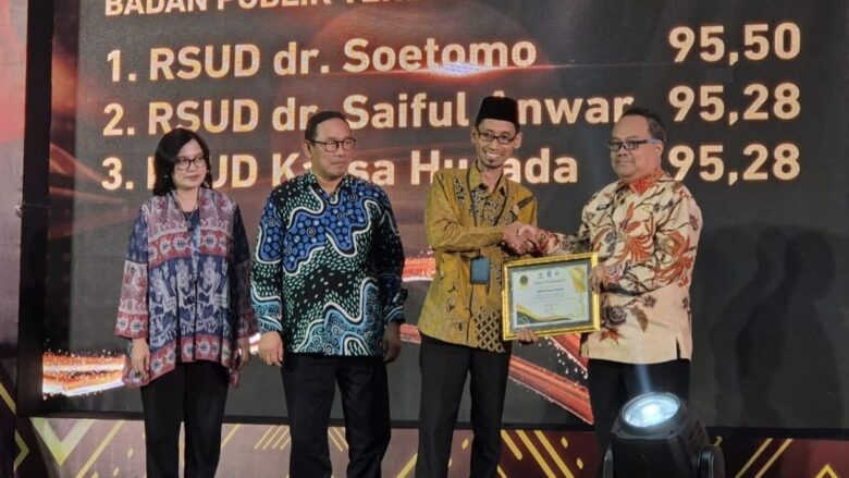 RSUD Karsa Husada Batu Raih Penghargaan KI Award 2024