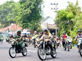 Patroli gabungan skala besar Polresta Banyuwangi, Selasa (26/11/2024).(dok. Humas Polresta Banyuwangi)