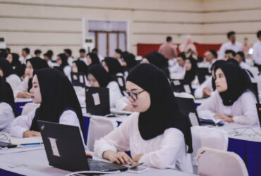 SKD rekrutmen CPNS saat berlangsung di Gedung Serbaguna Kaliwates, Jember, Jumat (18/10/2024). (Diskominfo Jember untuk blok-a.com)