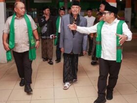 Cak Imin saat mengunjungi Pondok Pesantren Sunan Drajat, Lamongan.