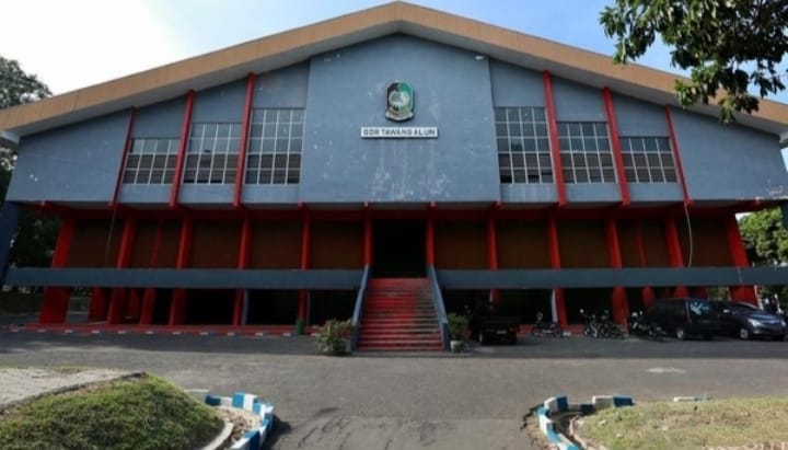 GOR Tawangalun, Banyuwangi. (blok-a.com/Kuryanto)