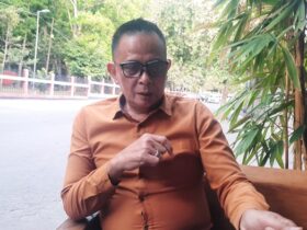 Ketua Tim Advokasi paslon paslon Bupati dan Wakil Bupati Blitar nomor 2, Rini Syarifah-Abdul Ghoni (Rindu), Joko Trisno Mudiyanto. (blok-a.com/Fajar)