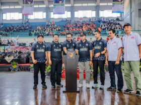 Pembukaan Kejurprov Jatim di GOR PKSPO Kaliwates, Minggu (27/10/2024). (Diskominfo Jember untuk blok-a.com)