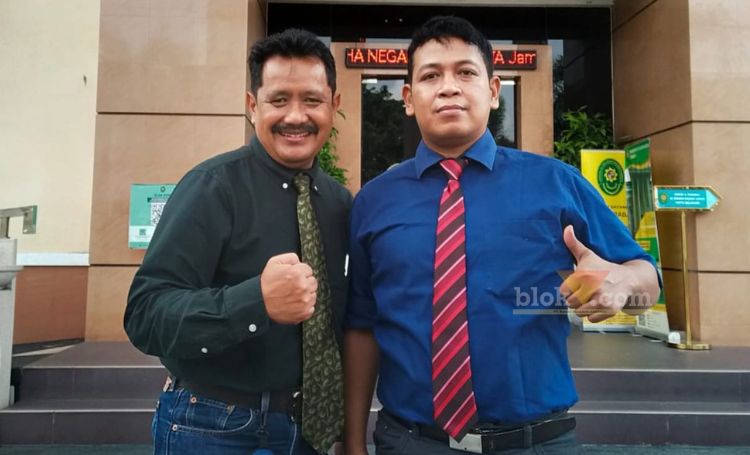 Kuasa hukum LSM Jihat, Hendi Priono. (blok-a.com/Fajar)