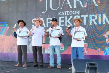 Kontes dan Pameran Ternak tahun 2024 di Pasar Hewan Desa Kedungbondo Kecamatan Balen, Rabu (20/11/2024).