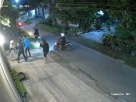 Rekaman CCTV yang memperlihatkan pengeroyokan seorang pemuda di Dusun Pajaran.(dokumen Polres)