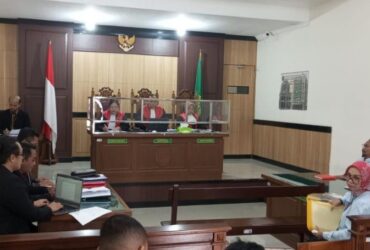 Sidang gugatan PMH pemilik SPBU 54 611 02 Golokan, Sidayu, Gresik, dengan PT Pertamina Patra Niaga.(istimewa)