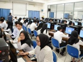 Ujian SKD pelamar CPNS di Kabupaten Banyuwangi.