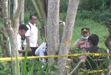 Penemuan mayat anak perempuan di Dusun Barurejo, Desa Kalibaru Manis, Kecamatan Kalibaru, Rabu (13/11/2024).(blok-a.com/Kuryanto)
