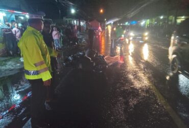 Oleng Lalu Serempetan, Pengendara Beat Tewas di Turen Malang