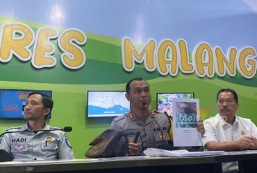 Tampang sopir truk Mitsubishi Tronton Box dengan nomor polisi S 9126 UU ditetapkan tersangka (blok-a.com/ Putu Ayu Pratama S)