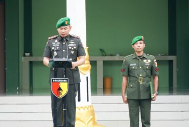 Kodim Bojonegoro Gelar Upacara Peringatan Hari Juang TNI Angkatan Darat 2024.