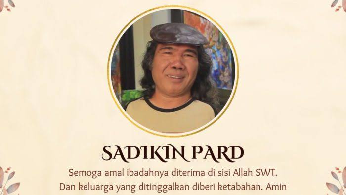 Perjalanan Sadikin Pard Hingga Tutup Usia, Sejak Kecil Sudah Gemar Melukis