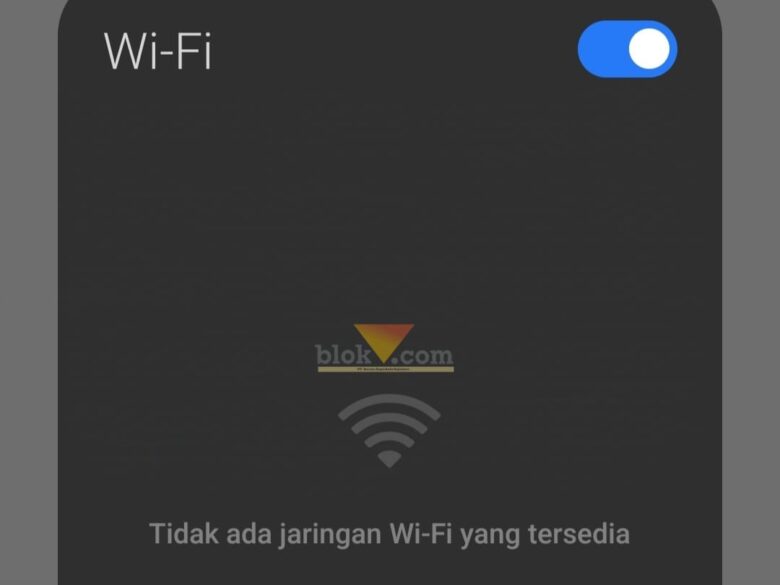 Ilustrasi layanan wifi tidak tersedia (blok-a.com / Yogga Ardiawan)