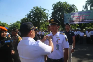 Apel kesiapan mendukung kelancaran Angkutan Nataru PT KAI Daop 8 Surabaya.(dokumen KAI)
