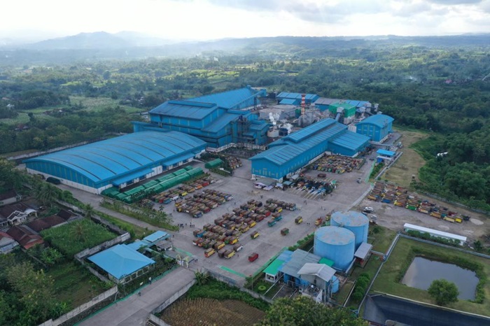 Pabrik Gula Rejoso Manis Indo (RMI) di Desa Rejoso Kecamatan Binangun Kabupaten Blitar. (blok-a.com/Fajar)