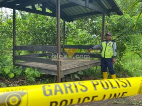Kematian Wanita Muda Wanita tewas malang Tempat kejadian perkara penemuan mayat perempuan tanpa busana di Desa Jenggolo, Kecamatan Kepanjen, Kabupaten Malang (blok-a.com/ Putu Ayu Pratama S)