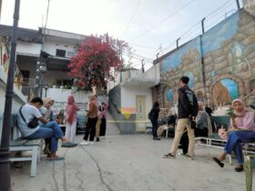 Kunjungan Wisatawan di Kampoeng Heritage Kajoetangan (blok-a.com / Yogga Ardiawan)