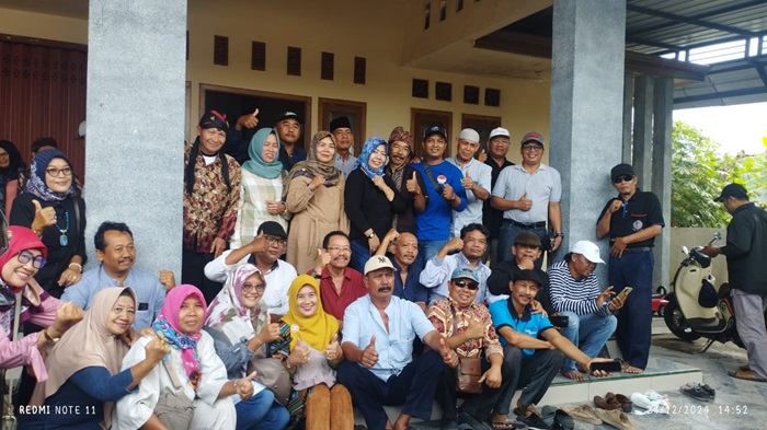 Pengurus DPD Kompakdesi Jawa timur bersama 8 perwakilan DPC dari 8 Kabupaten