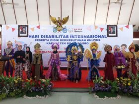 Peringatan Hari Disabilitas di Pendopo Malowopati, Selasa (3/12/2024).