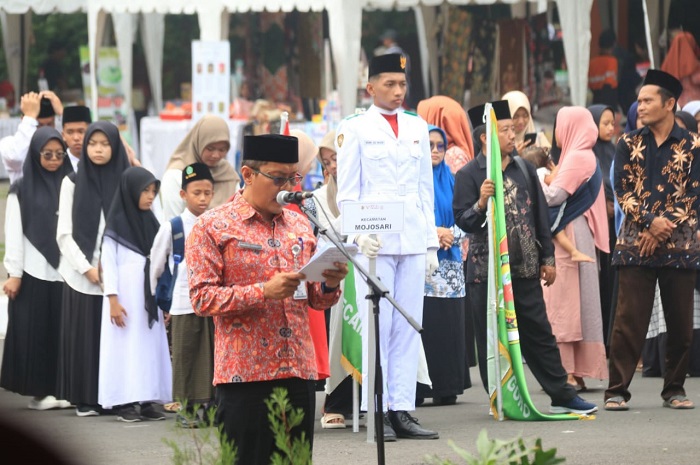 Pembukaan MTQ II 2024 di halaman pendopo Kabupaten Mojokerto.(blok-a.com/Syahrul Wijaya)
